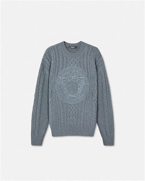 versace collection sweater|Versace online buy.